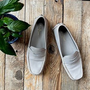 Cole Haan Trillby Driver Loafers Sz 8.5 Light Grey